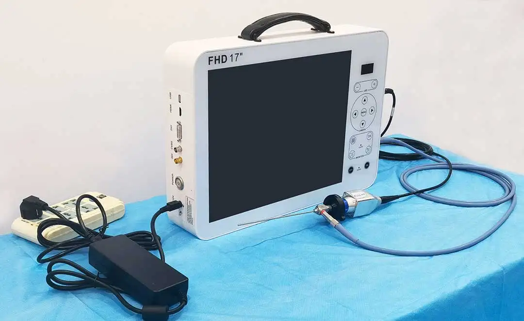 Medical Lab Images - 17インチHDビデオ耳鏡耳鼻咽喉科診断システムセット | 耳鼻咽喉科医療検査用高解像度画像