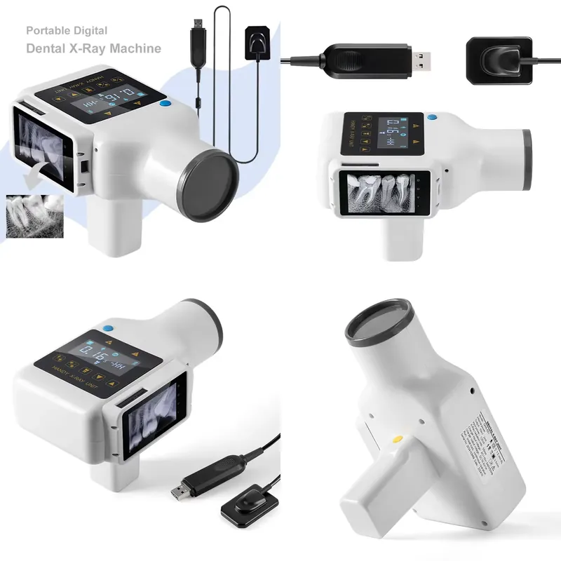 Xlab Medical - 内蔵ディスプレイ、デジタルRVG、口腔内センサー、タッチスクリーンを備えた、携帯型の歯科用X線撮影装置（医療機器用）。