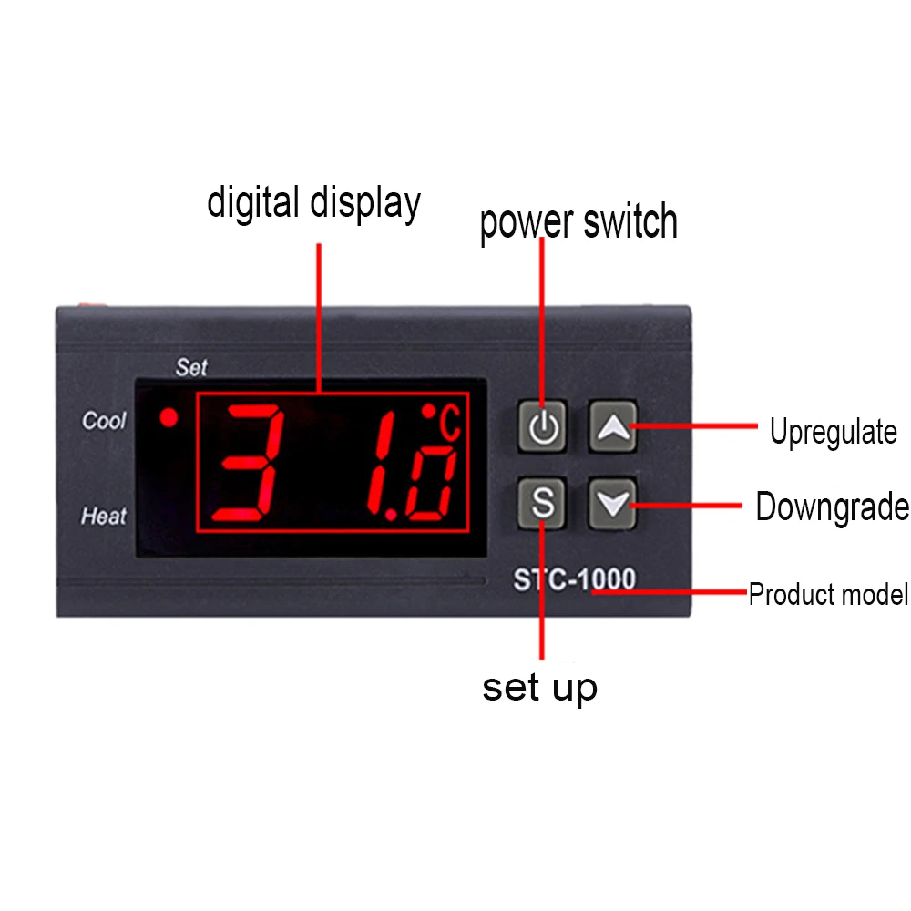スマート STC-1000 温度コントローラー LED デジ - Lab Incubator のレビューと価格
