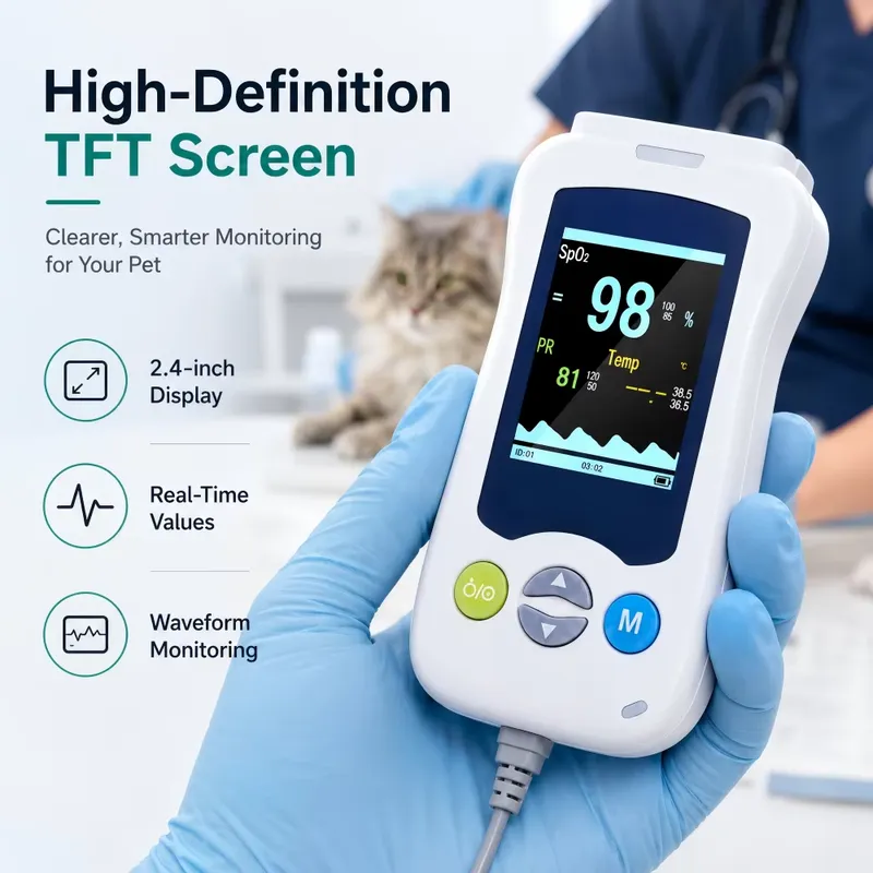 2026年新製品、高品質、コンパクトで持ち運び可能な充電式獣 - Pulse Oximeter のレビューと価格