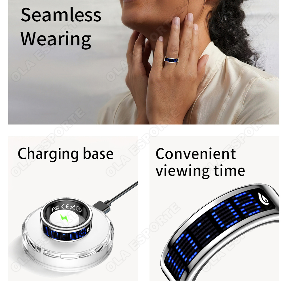 2026年最新版 カリッジ通知機能付きスマートリング 心拍数 - Blood Pressure Monitor のレビューと価格