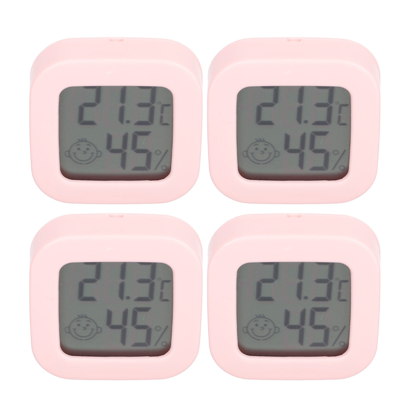 4個入り デスクトップ用 温湿度計 デジタル式 室内温度・湿 - Thermometer Digital のレビューと価格