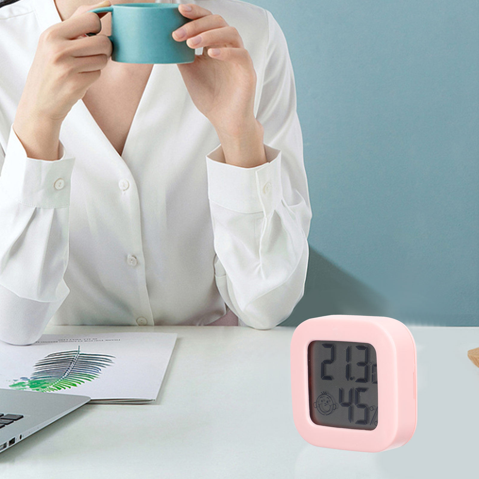 4個入り デスクトップ用 温湿度計 デジタル式 室内温度・湿 - Thermometer Digital のレビューと価格