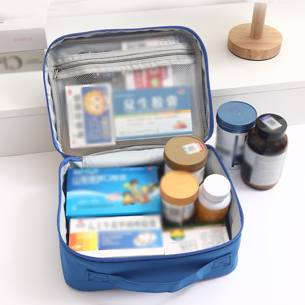携帯用医療用収納バッグ、家庭用・旅行用救急セット、オックスフ - First Aid Kit のレビューと価格