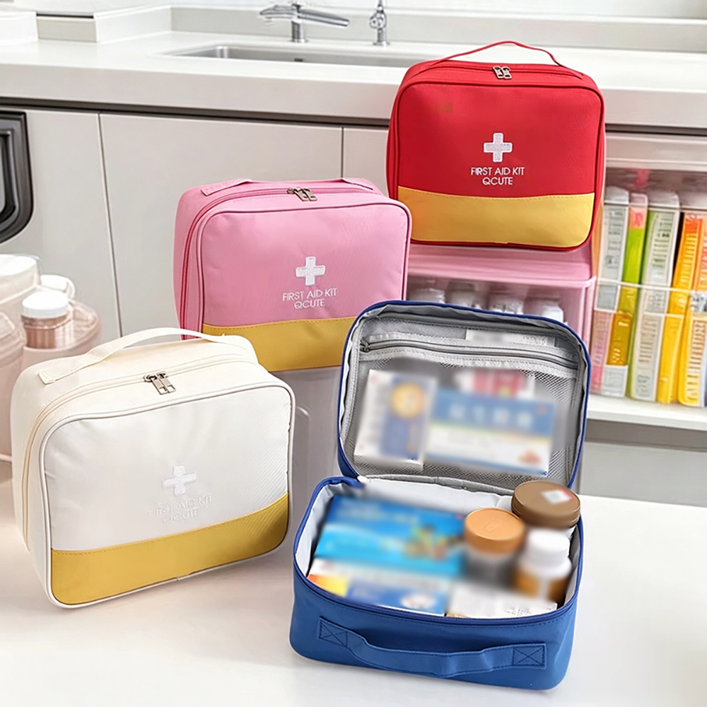 携帯用医療用収納バッグ、家庭用・旅行用救急セット、オックスフ - First Aid Kit のレビューと価格