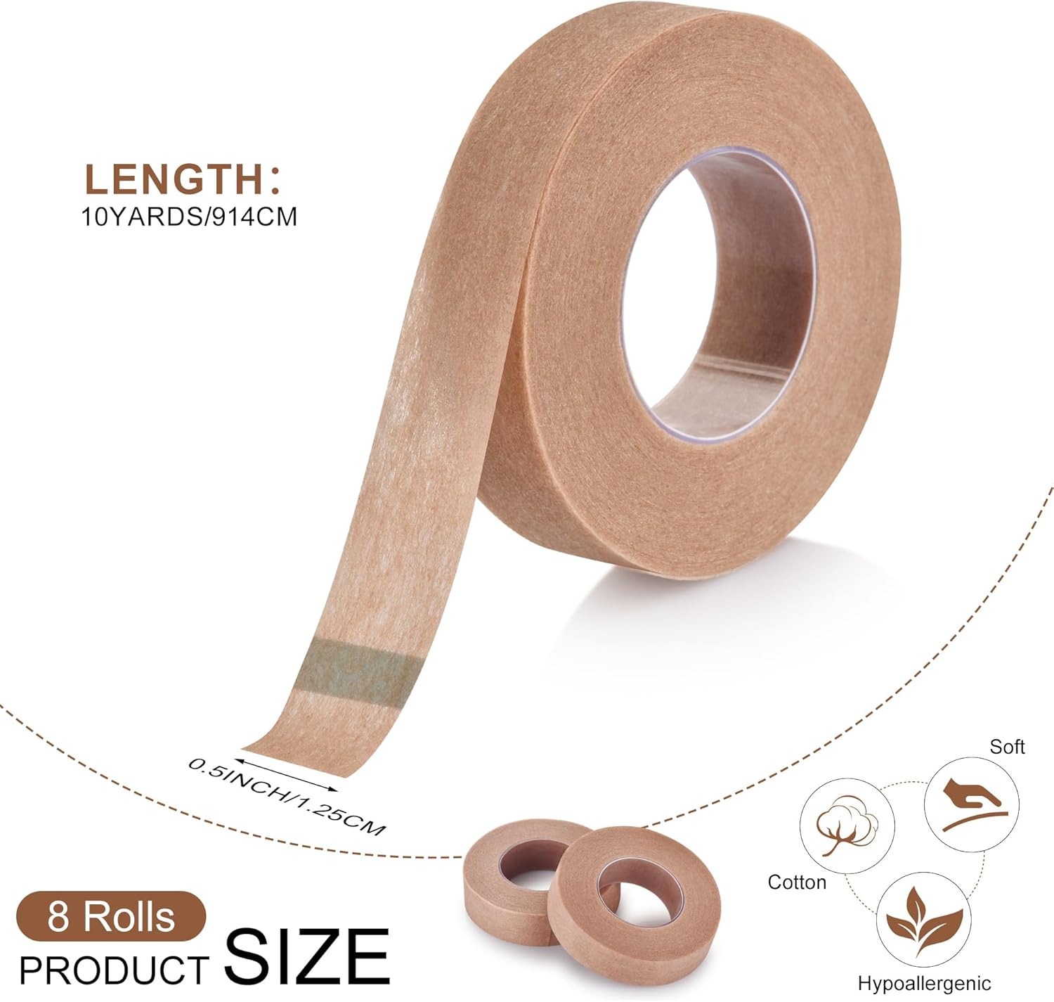 鼻形成術用鼻テープ2ロール、鼻整形用包帯、マイクロポア薄型鼻 - Medical Tape のレビューと価格