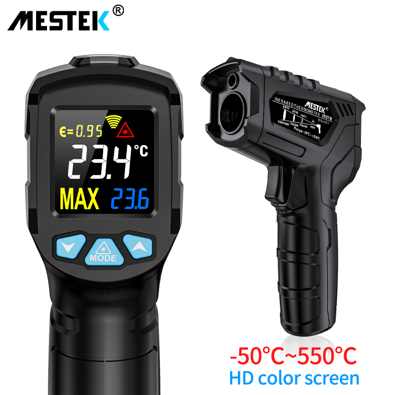 デジタル赤外線温度計 -50～550 ° C 非接触式温度計 - Thermometer Digital のレビューと価格