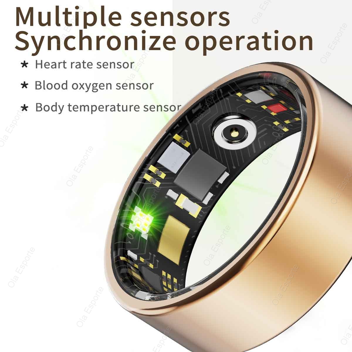 新登場！多機能スマートリング。充電ケース付き。心拍数と血中酸 - Blood Pressure Monitor のレビューと価格